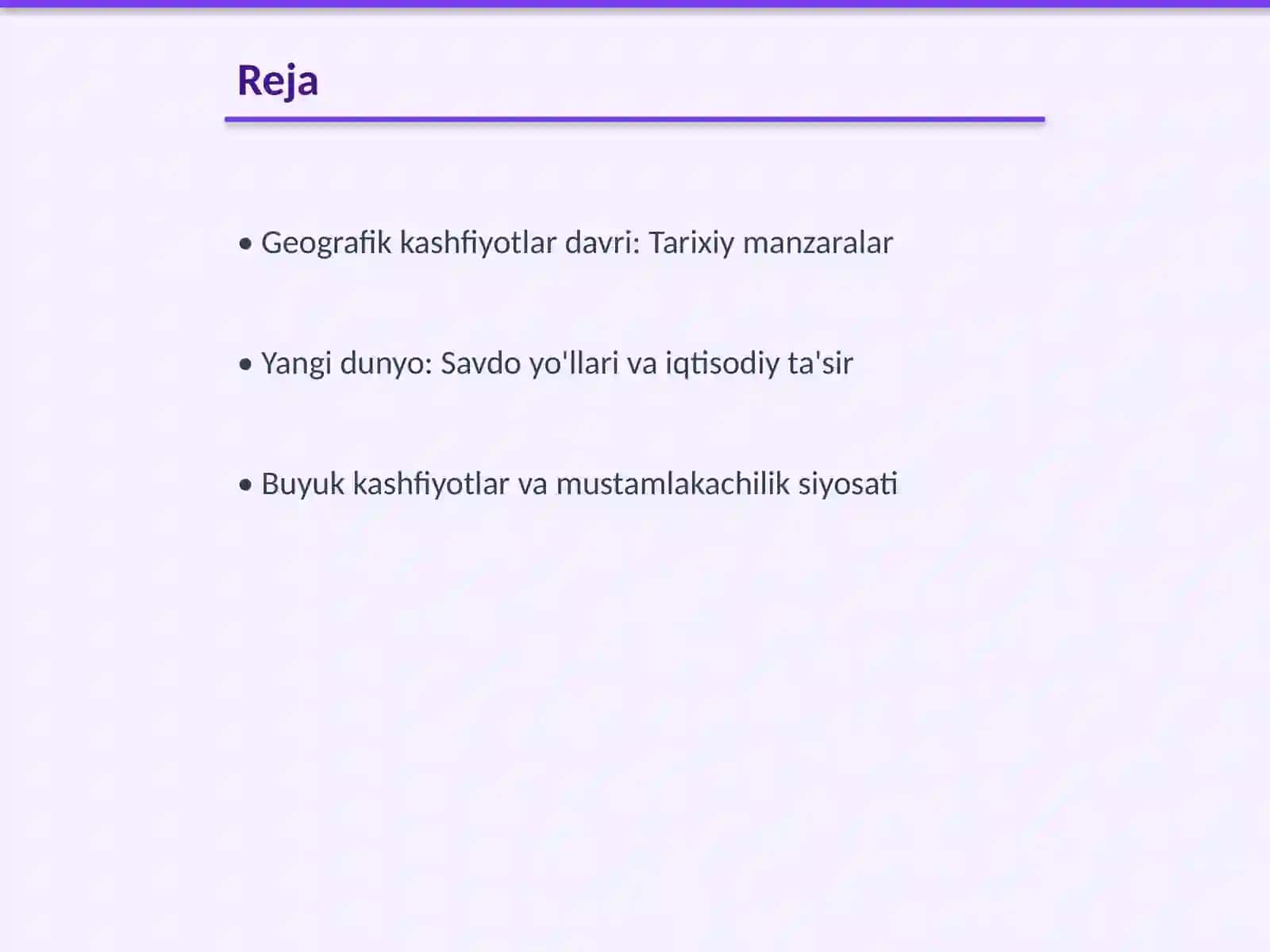 Buyuk geografik kashfiyotlarning xalqaro munosabatlarga ta'siri 2