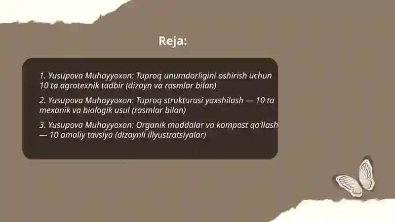 Agrotexnik tadbirlar 2