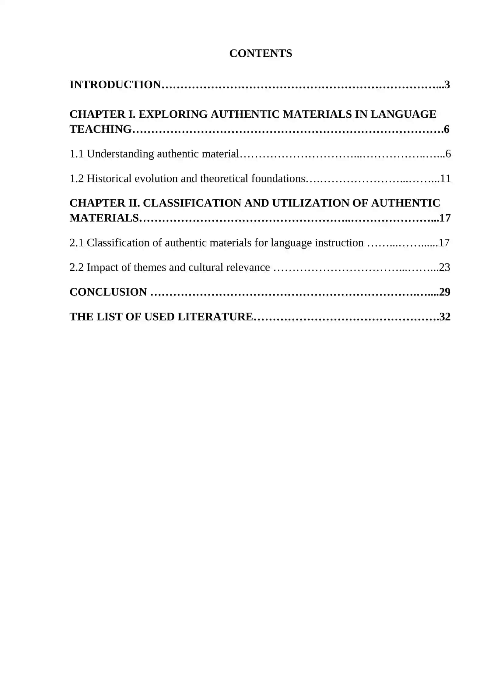 ROLE OF AUTHENTIC MATERIALS IN LANGUAGE TEACHING 2