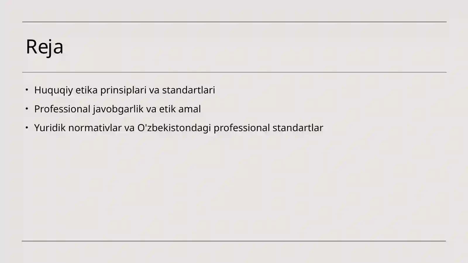Huquqiy etika va professional javobgarlik 2