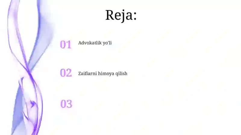 Zaiflarni himoya qilish 2