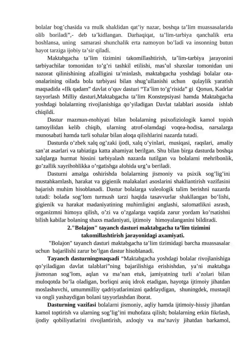 “Ilk qadam” davlat dasturi 2