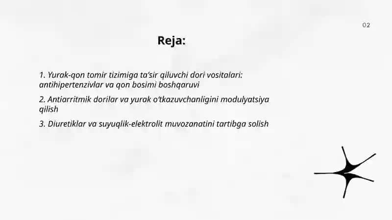 Dori moddalari farmakologiyasi 2