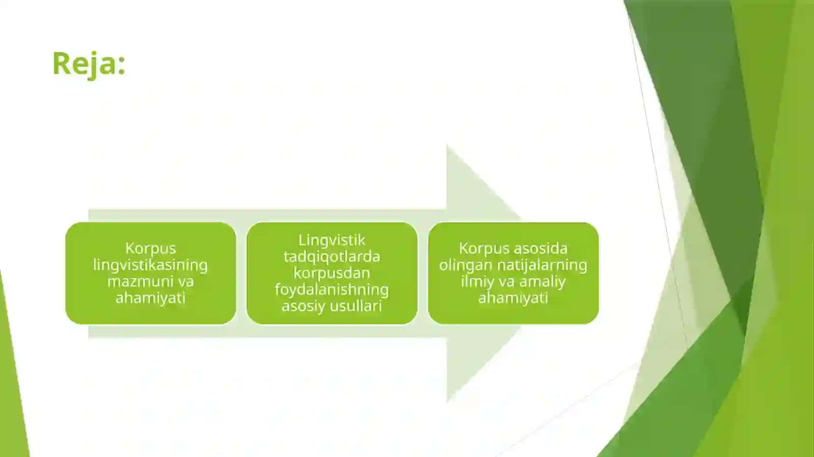 Lingvistik tadqiqotlarda korpusdan foydalanish usullari 2