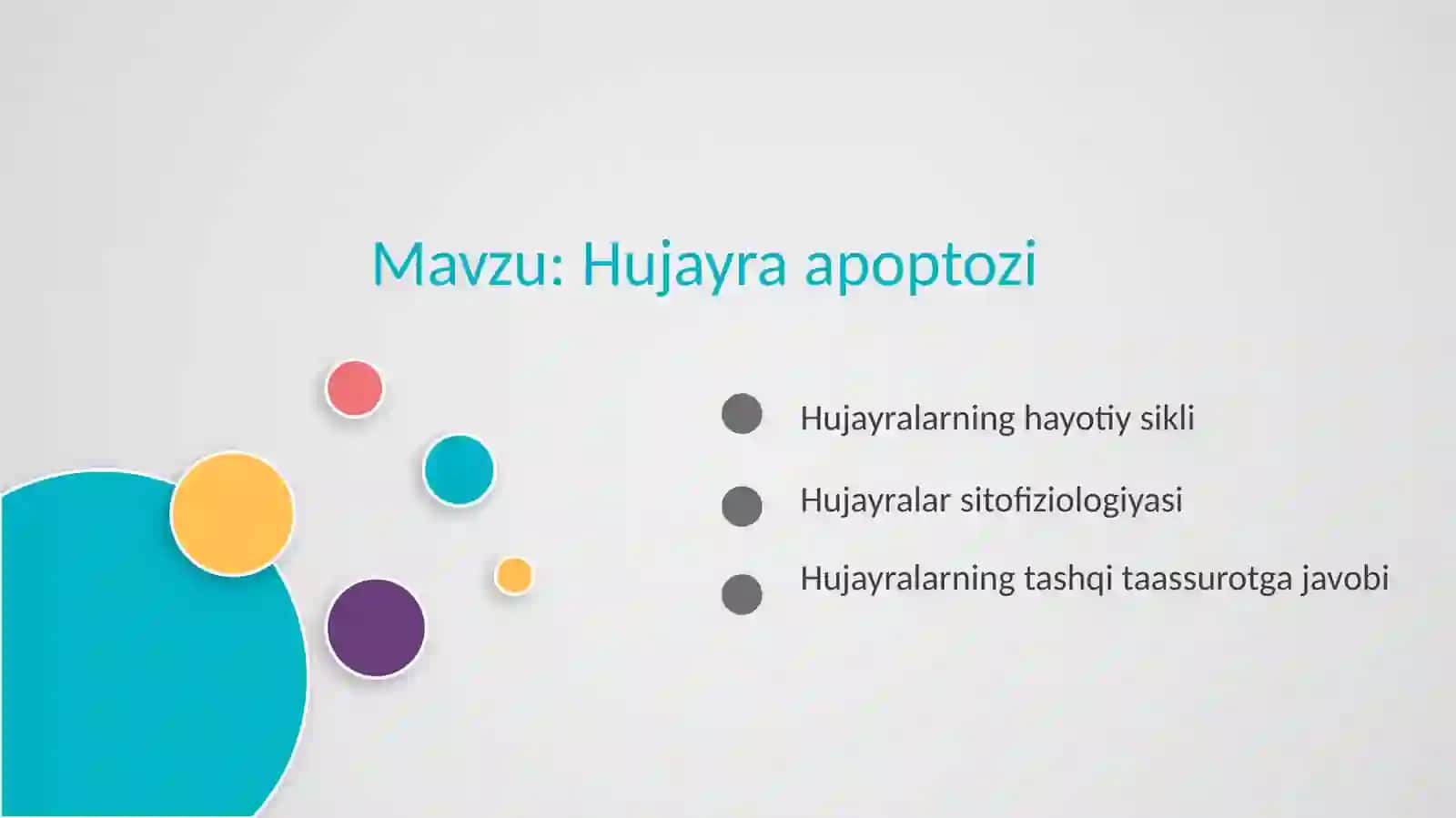 Hujayra apoptozi 2