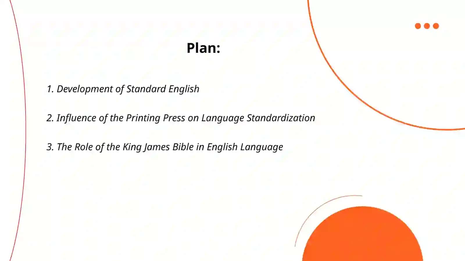 The Modern English period: local dialects and the national language 2