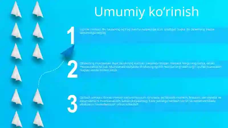Jisimlarning Og'Irlik Markazi 2