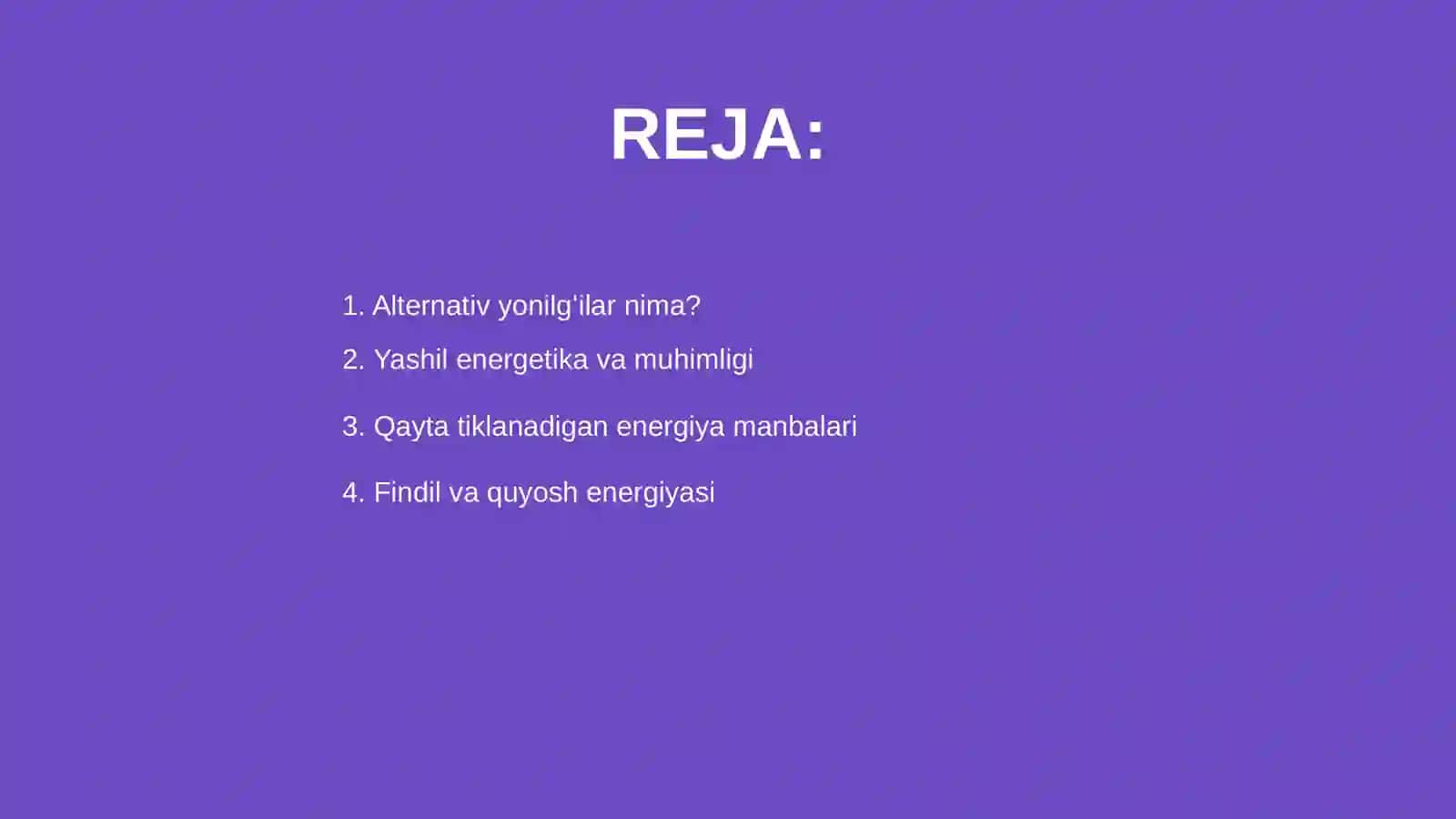 Alternativ yonilgʻilar 2