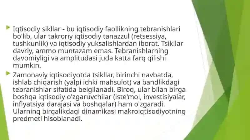 iqtisodiy davrlarning korinishi 2