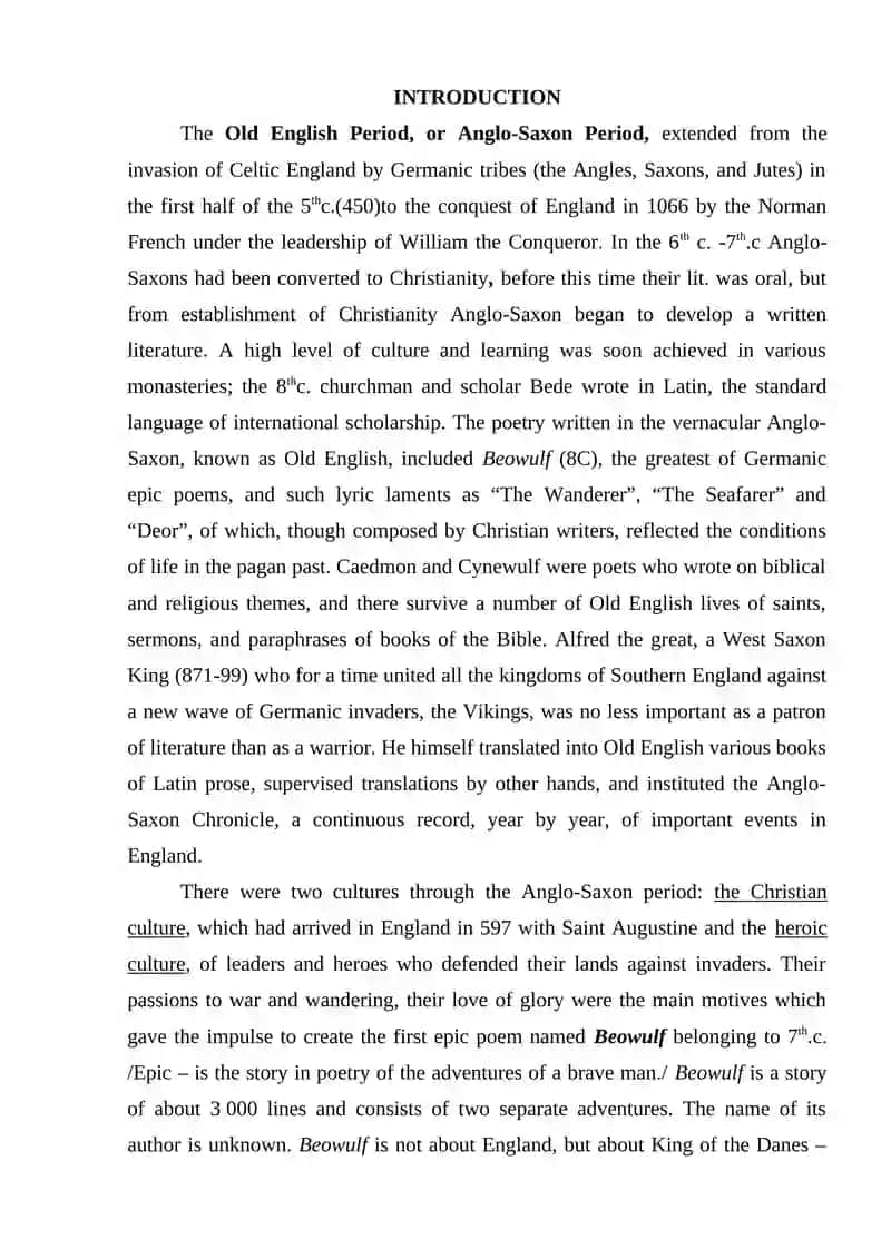 RELIGIOUS PERIOD IN THE ANGLO-SAXON PERIOD 2