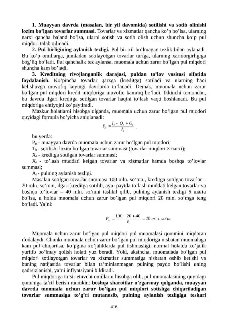 PUL-KREDIT TIZIMI 2