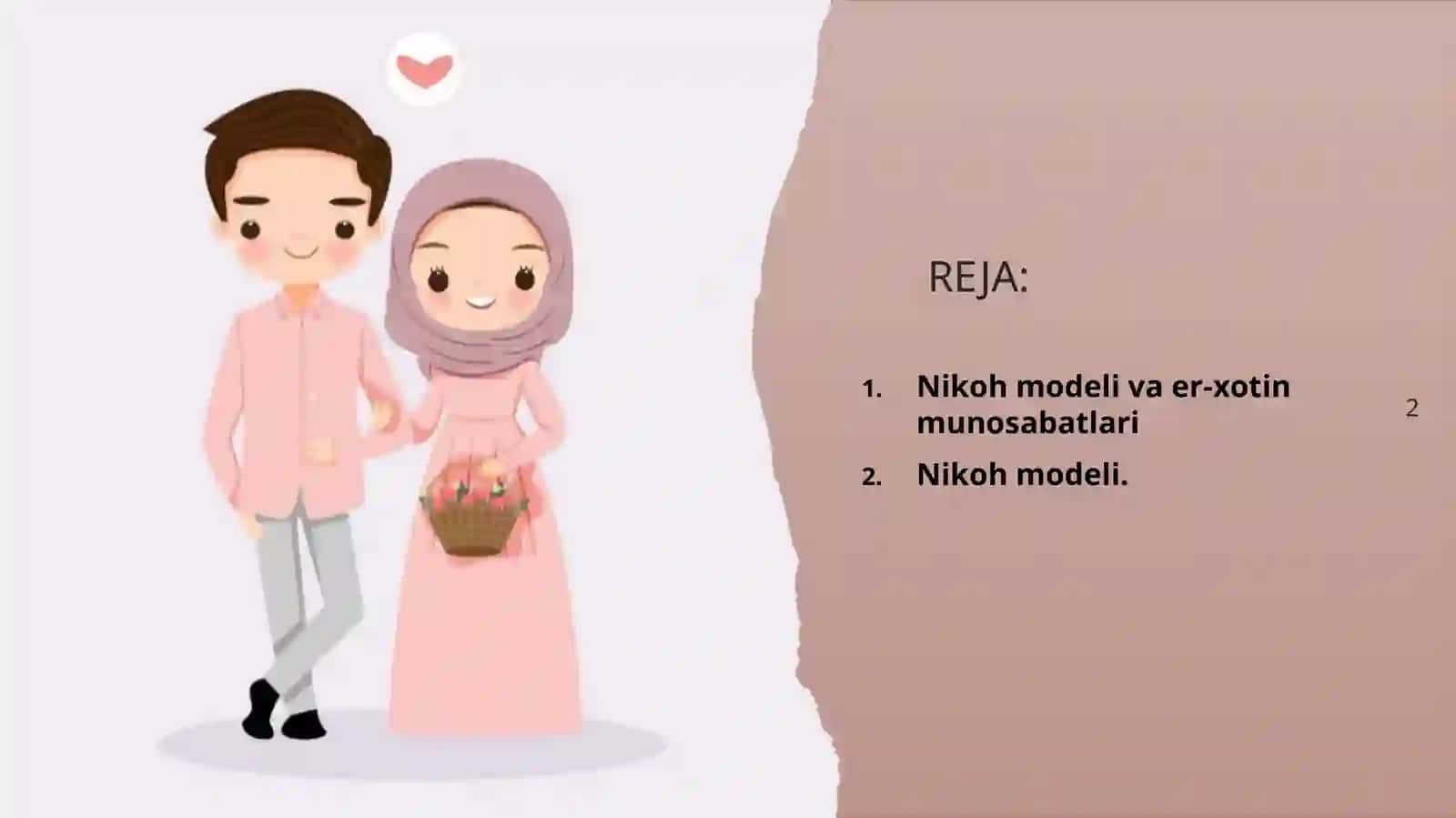OILA VA NIKOH MODELLARI 2