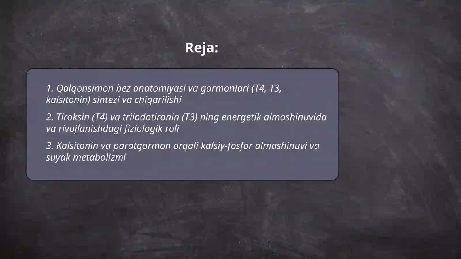 Gormonlar tizimi 2