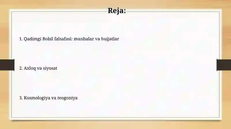 Qadimgi Bobil falsafasi 2