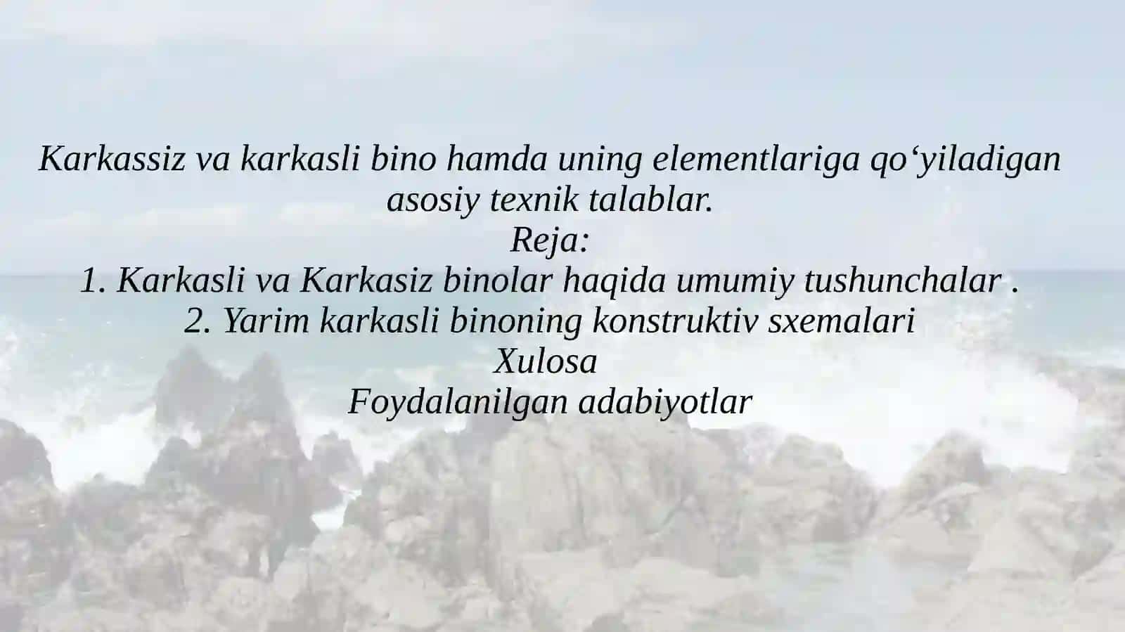 Qurilish Muhandisligi Texnologiyalar 2