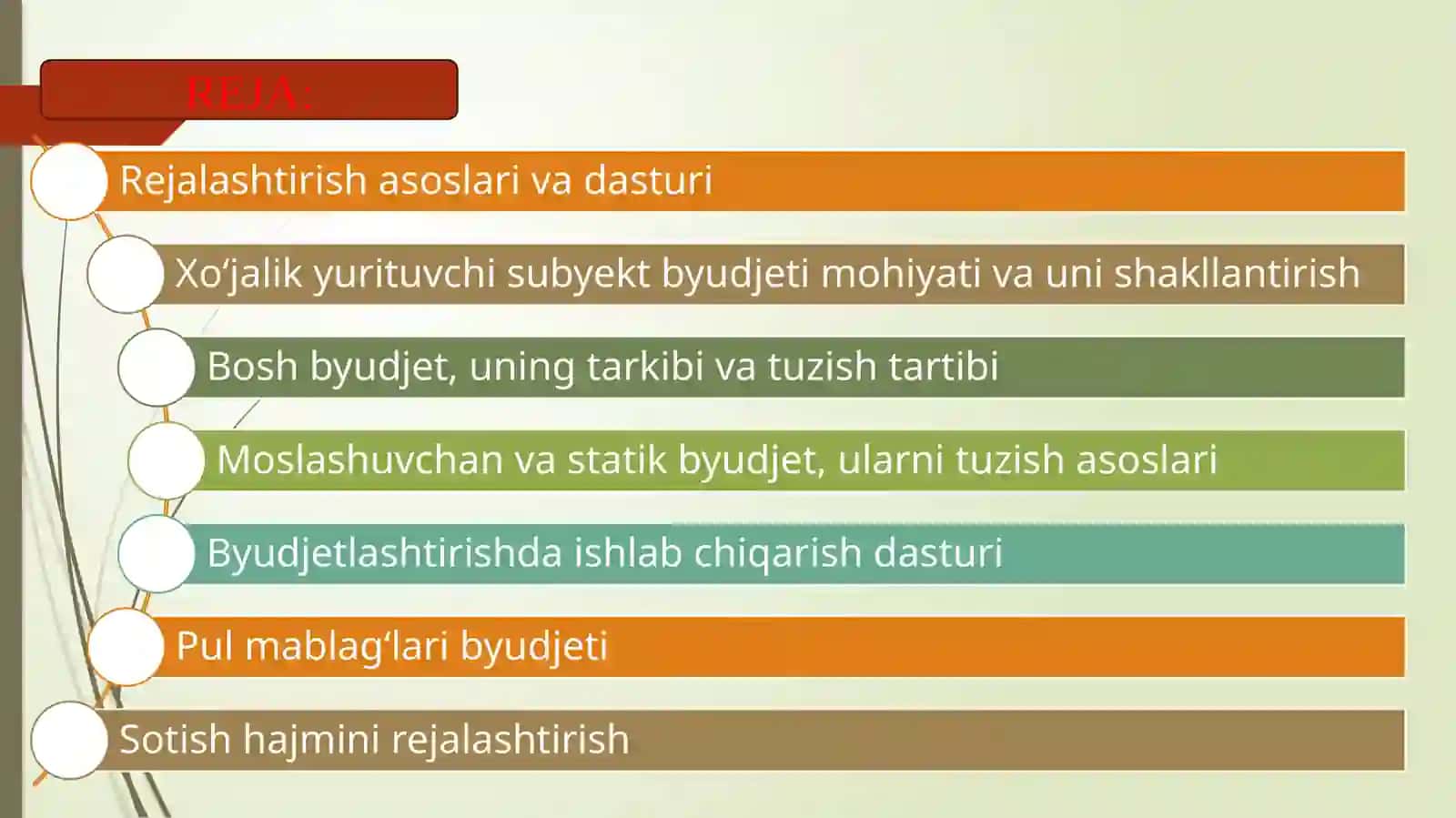boshqaruv va moliyaviy hisobning xususiyatlari 2