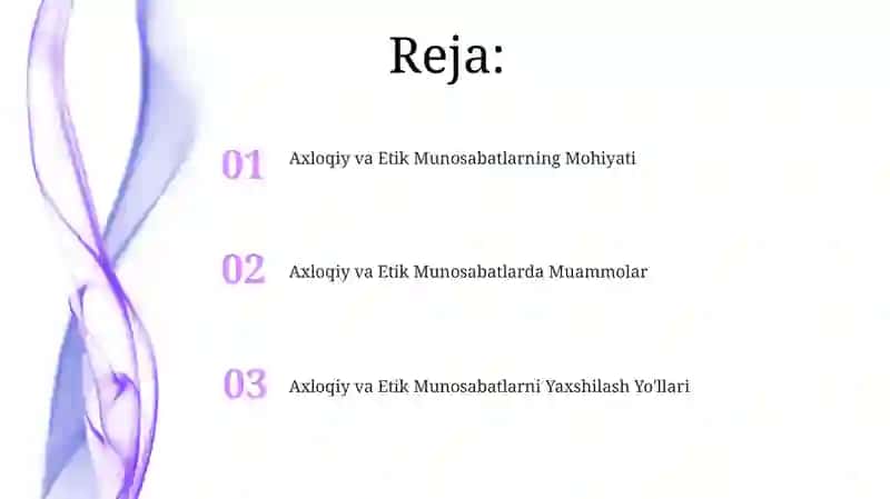 Til va axloq munosabati 2