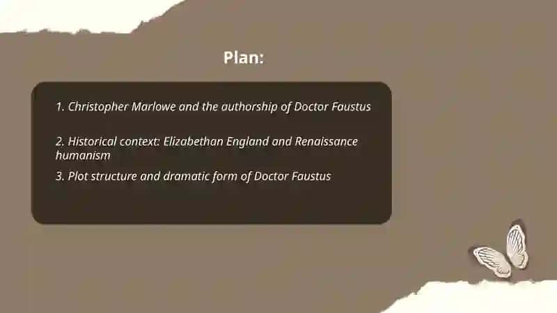 Christopher Marlowe and the authorship of Doctor Faustus 2