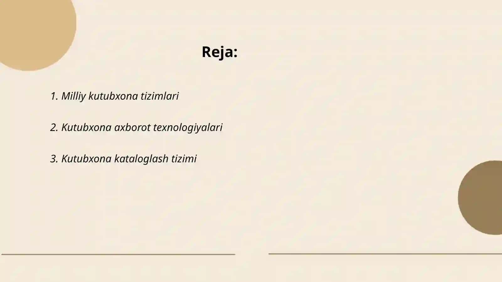 Milliy kutubxona tizimlari 2