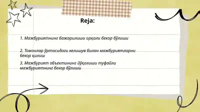 Мажбурйатланинбекор булиши 2