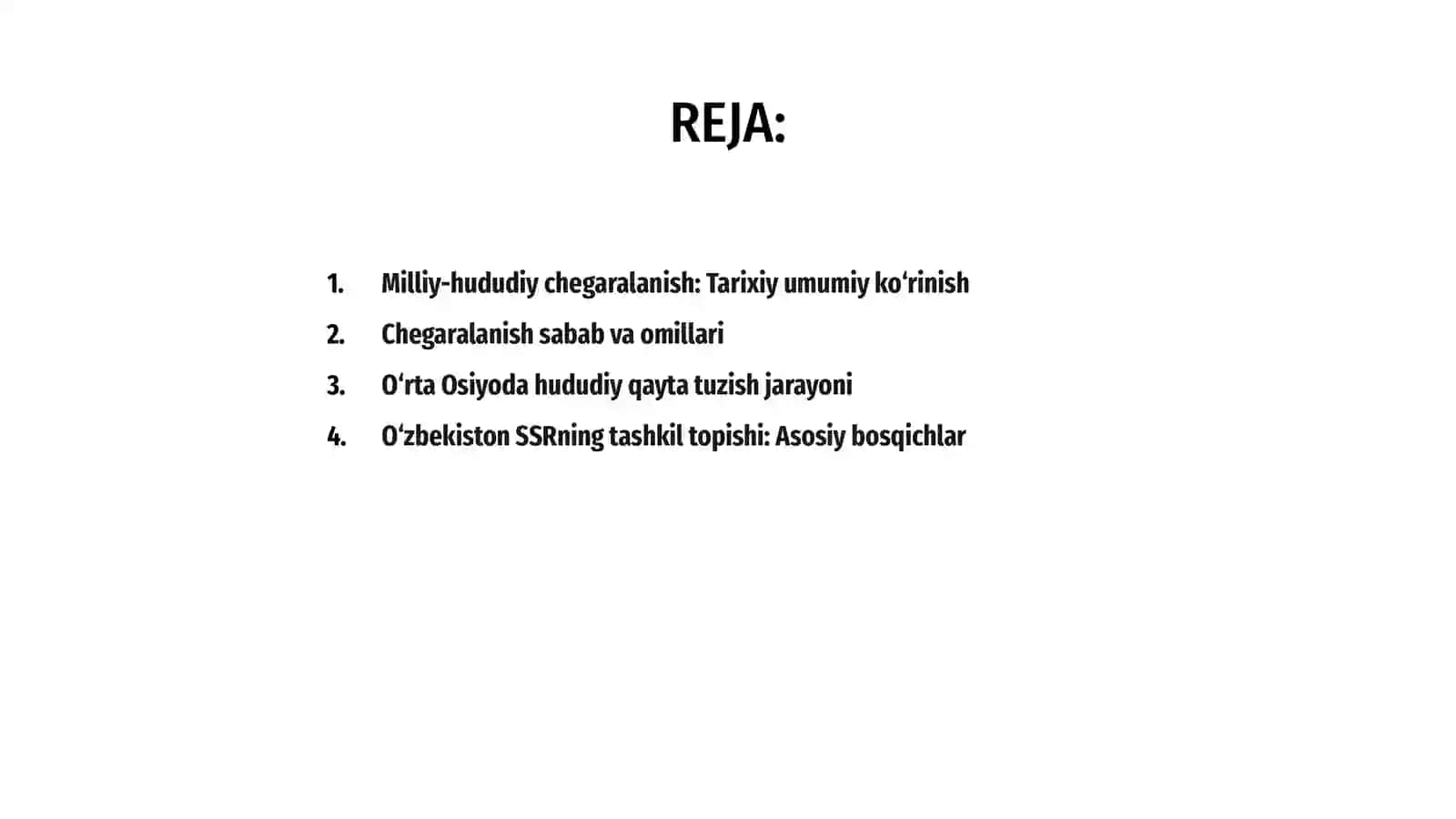O‘rta Osiyoda milliy-hududiy chegaralanishning o‘tkazilishi 2