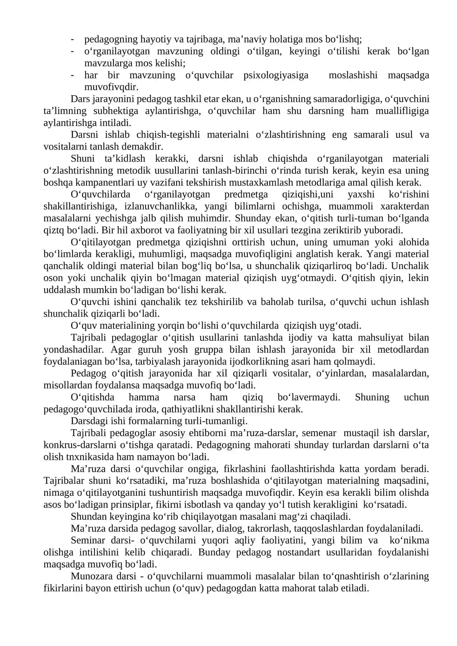 Pedagogik texnika 2