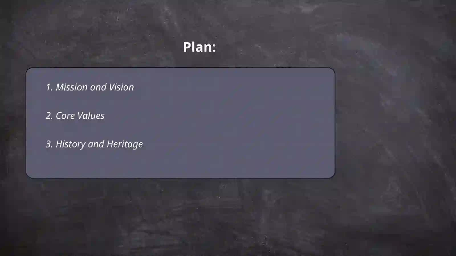 Mission and Vision 2