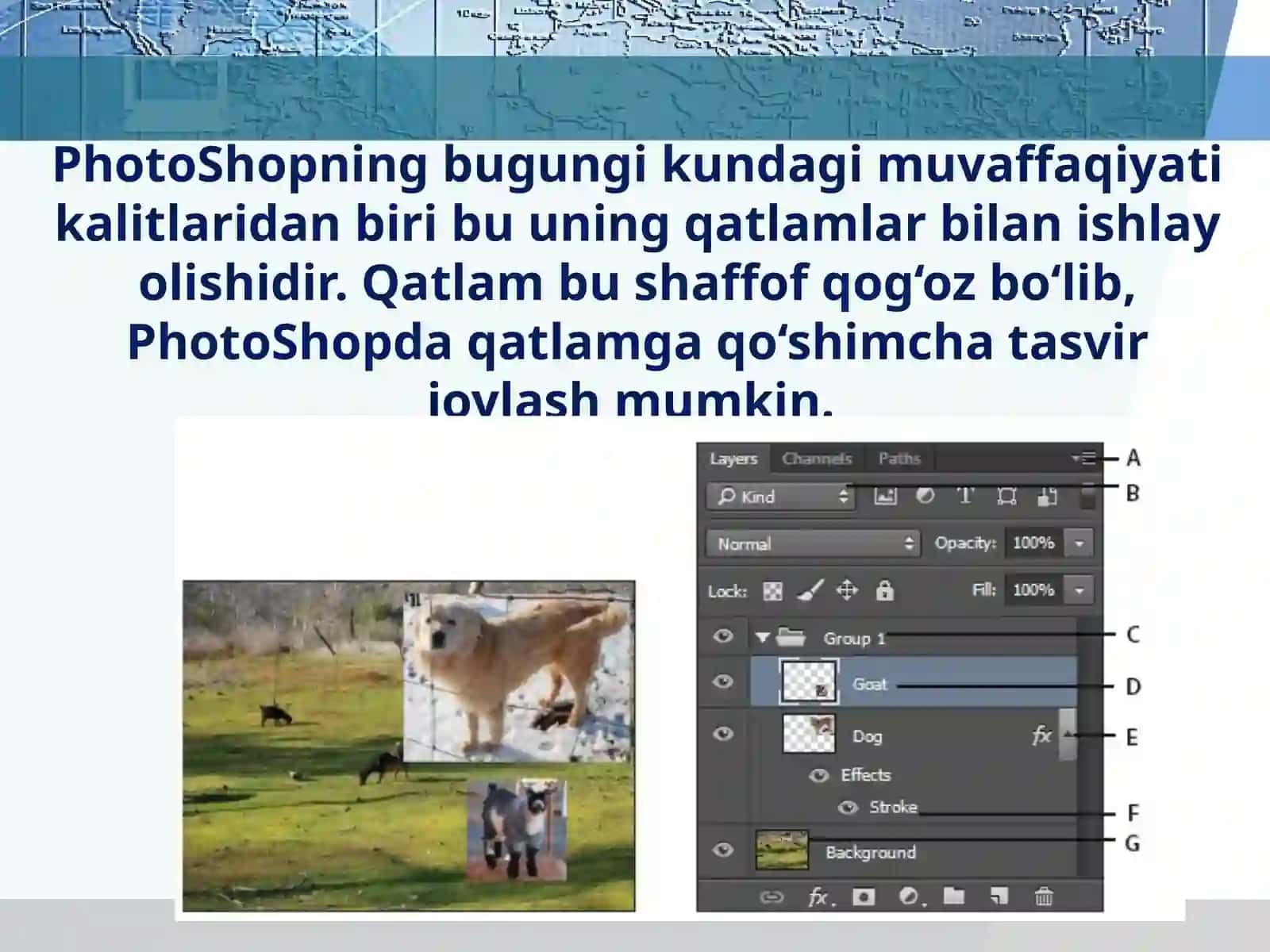 11-sinf Informatika Photoshopda qatlamlar 2