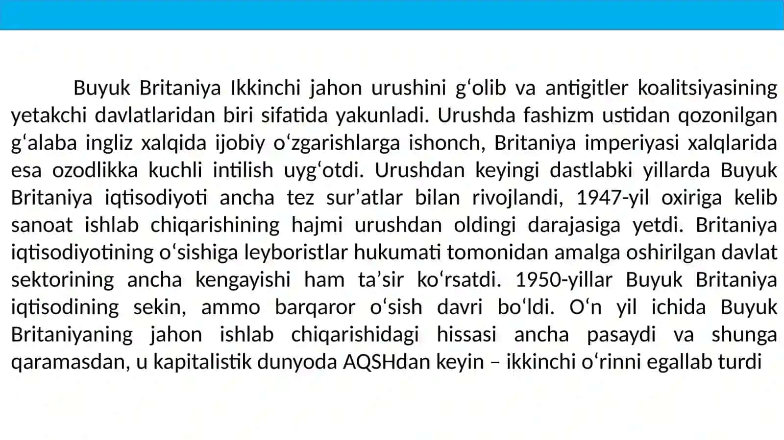 Buyuk Britaniya va Fransiya: yangi Yevropa ni qurish 2