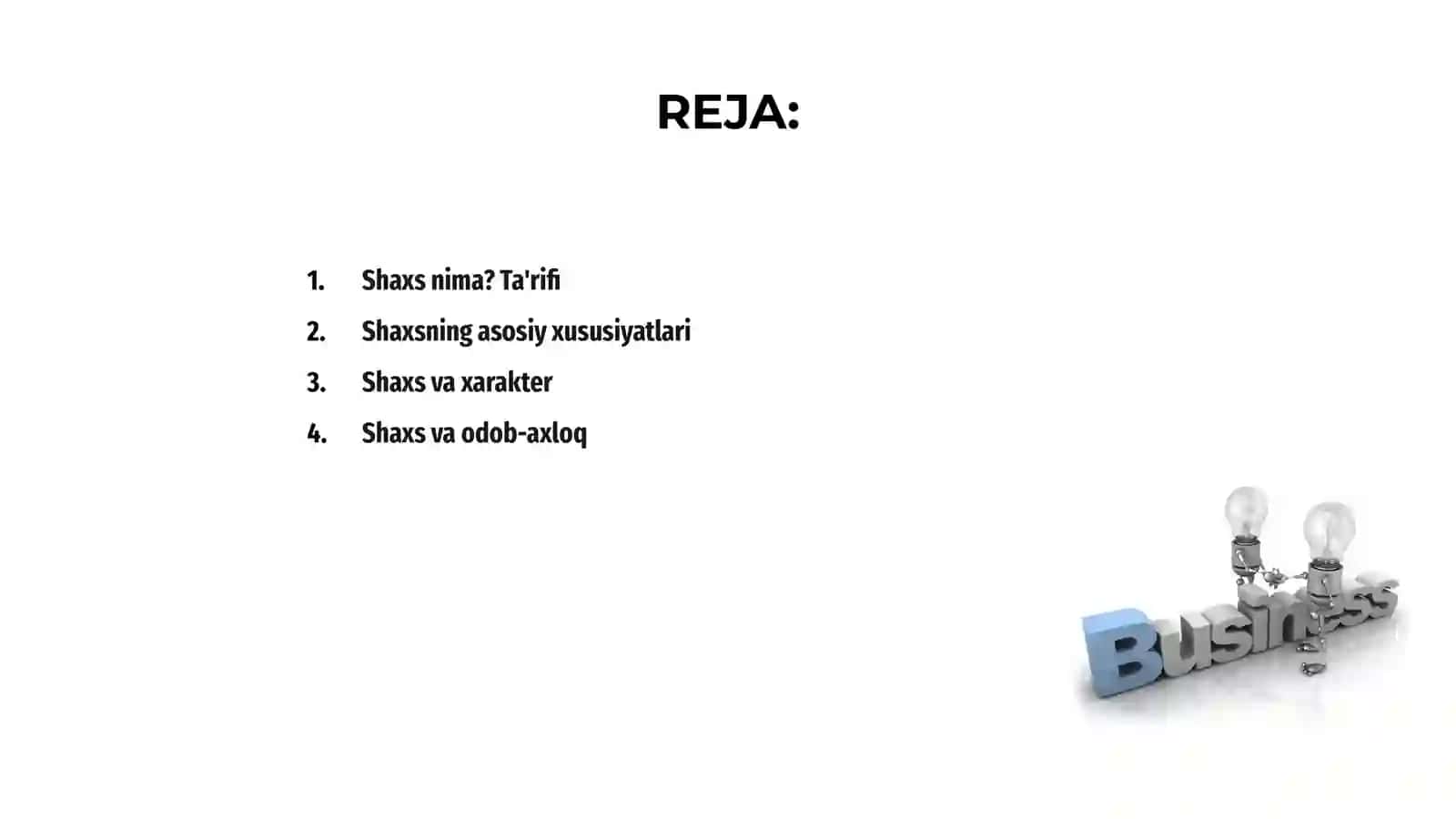 Shaxsning ta'rifi 2