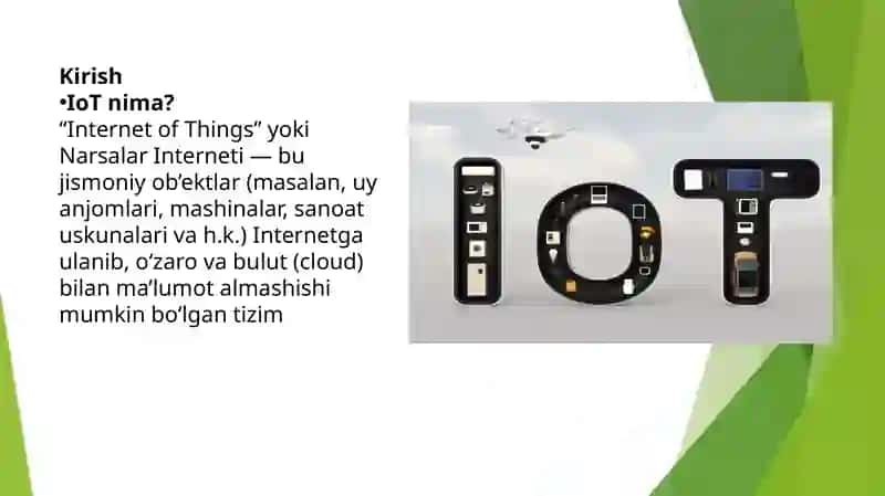 Internet of Things (IoT) – narsalar interneti tushunchasi 2