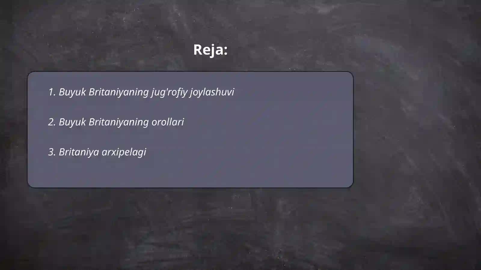 Buyuk Britaniyaning jug'rofiy joylashuvi 2
