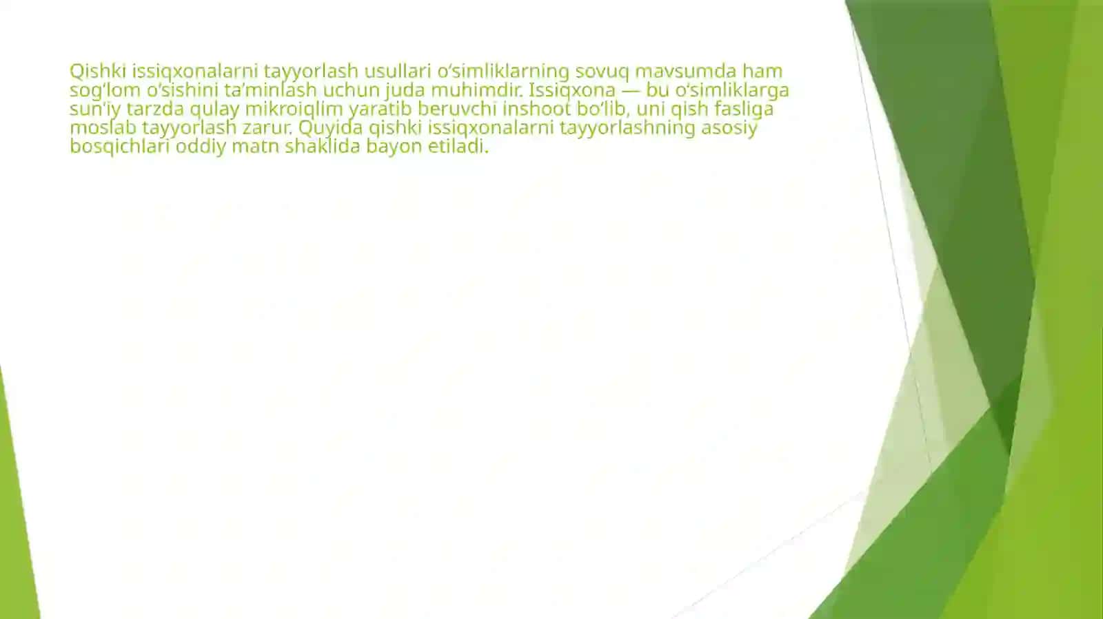Qishkiissiqxonalarnitayyorlashusullari 2