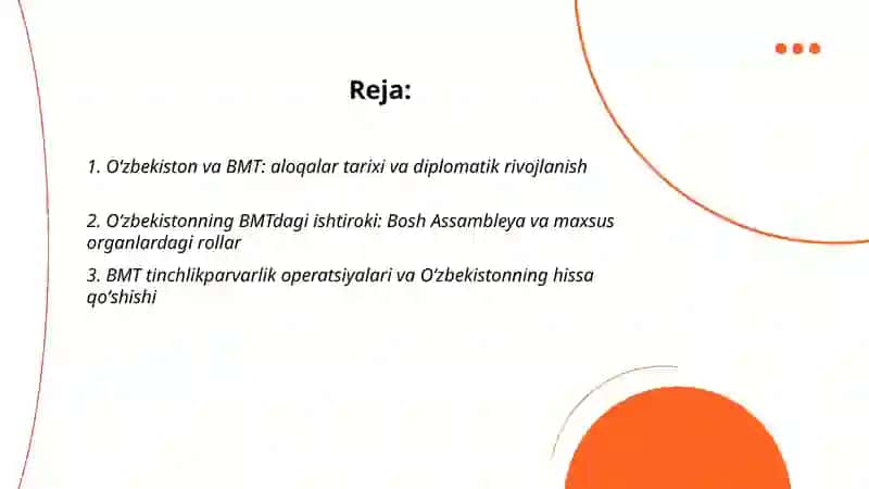 Oʻzbekiston va BMT aloqalar tarixi 2