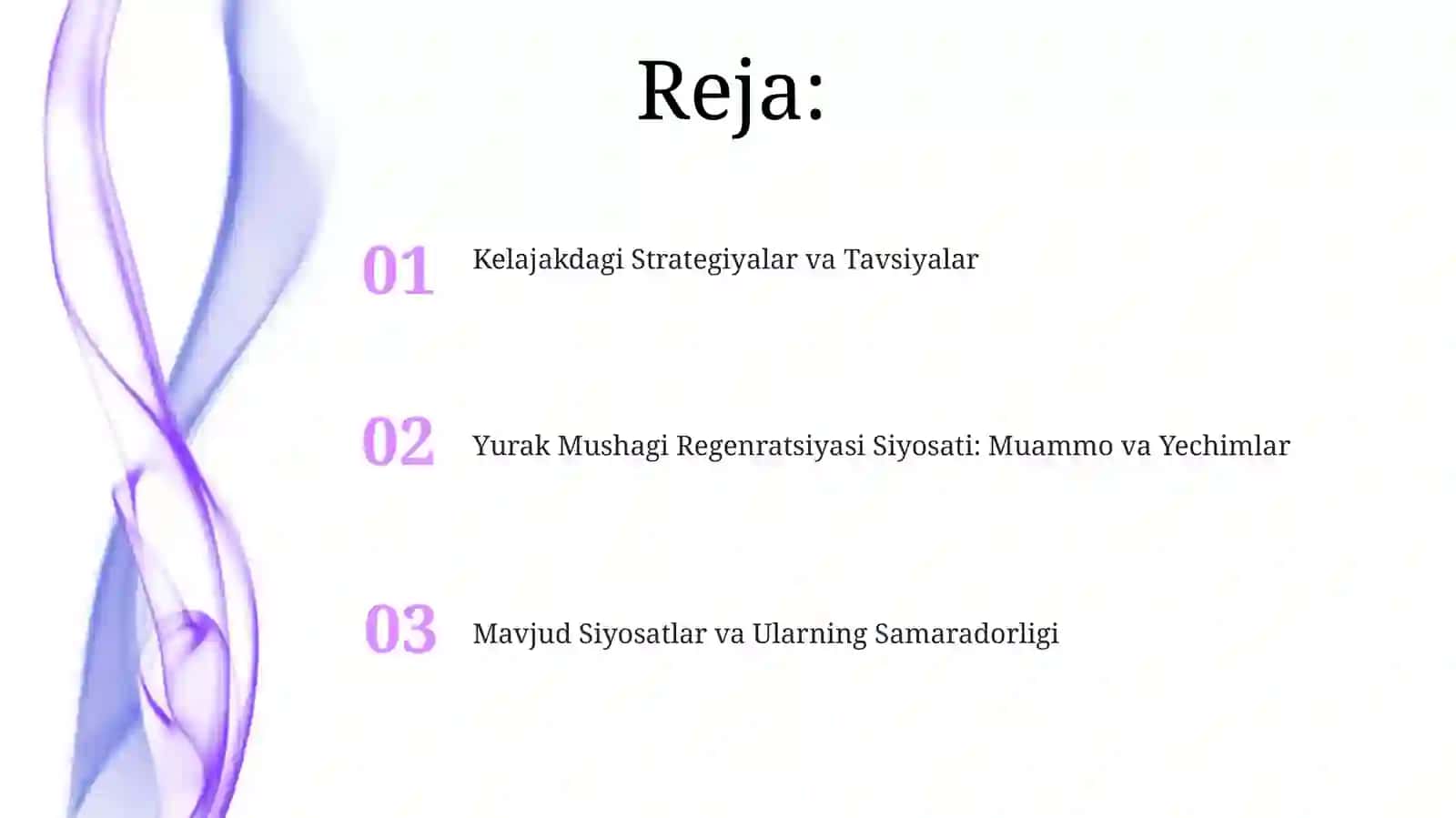 Yurak mushagi regenerat siyasi 2