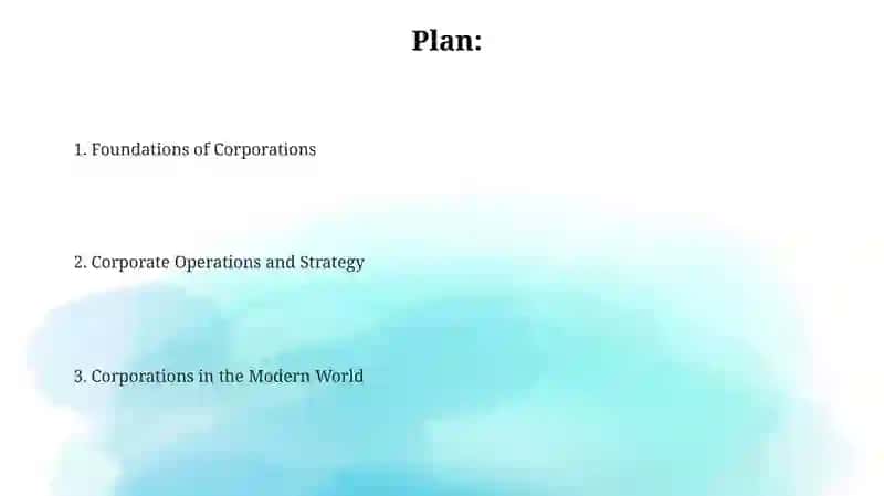 Foundations of Corporations 2