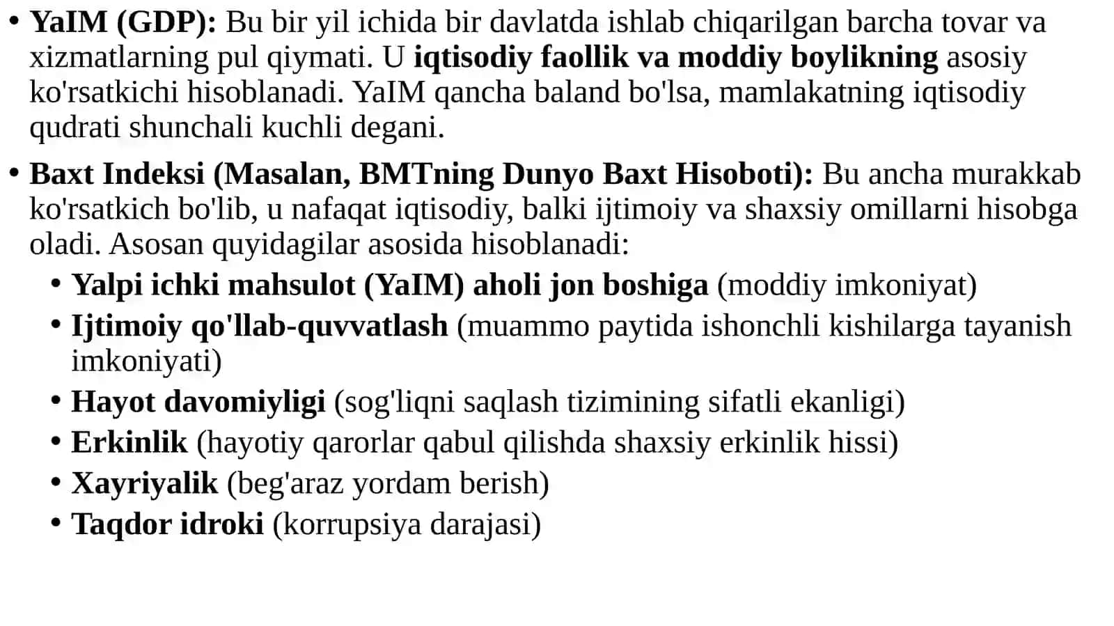 Boydavlat–baxtlidavlatmi? 2
