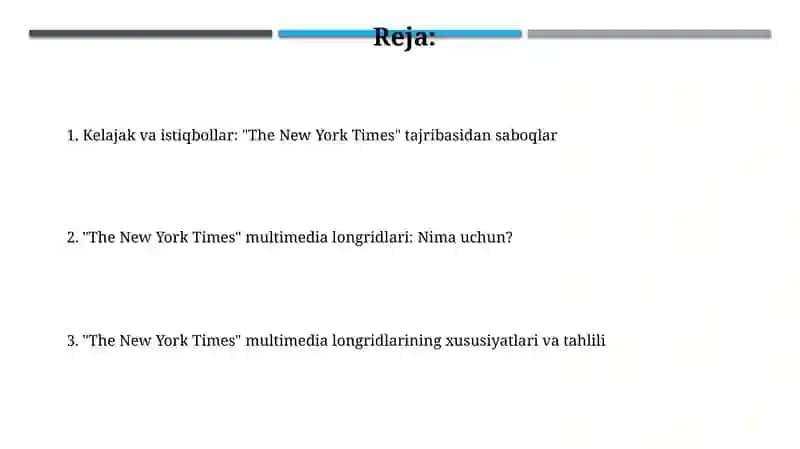 The New York Times multimedia longridlari 2