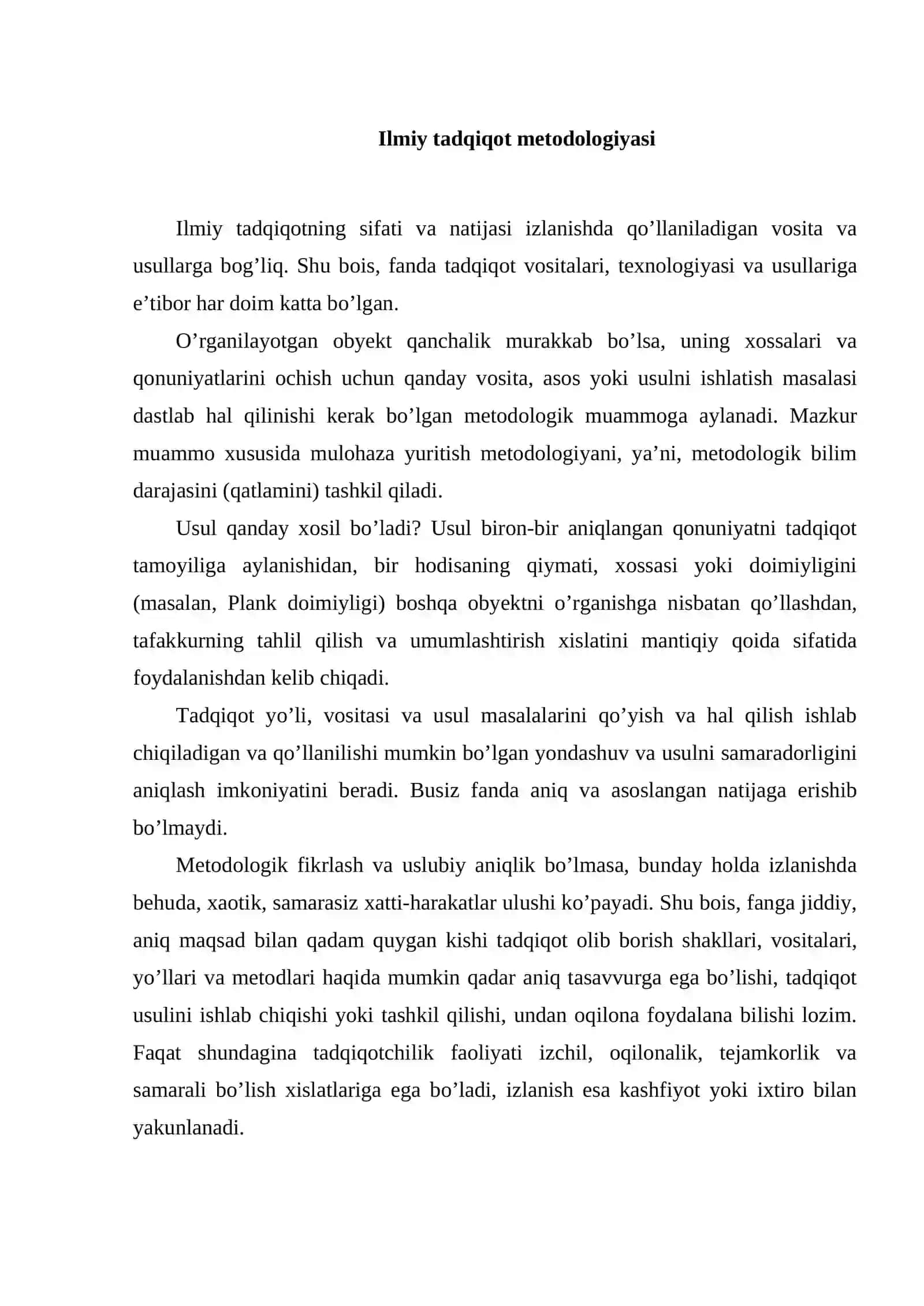 Ilmiy tadqiqot va uning maqsadi 2