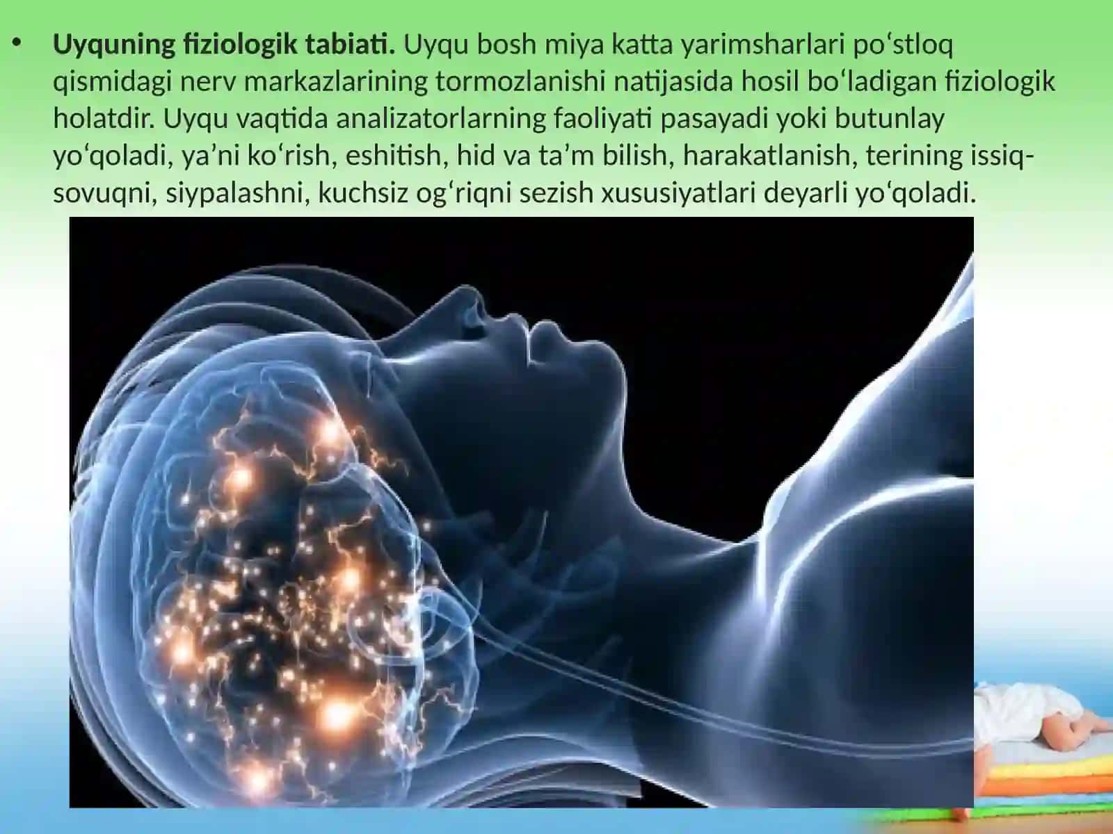 Uyqu va uning ahamiyati 2