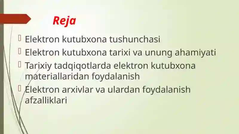 Elektron kutubxonalar va arxivlar bilan ishlash 2