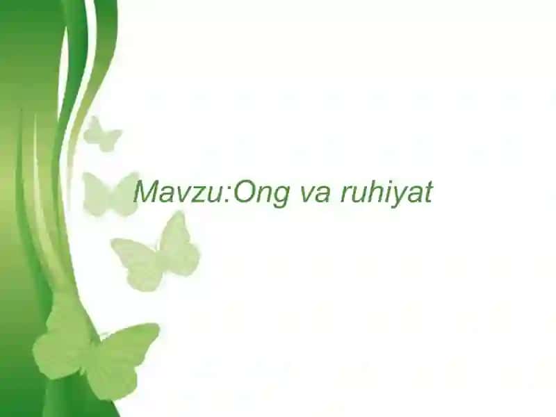 Ong va ruhiyat 2