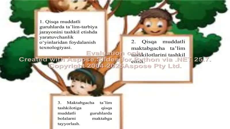 Qisqa Muddatli Guruhlarda Bolalarni Maktabga Tayyorlash 2