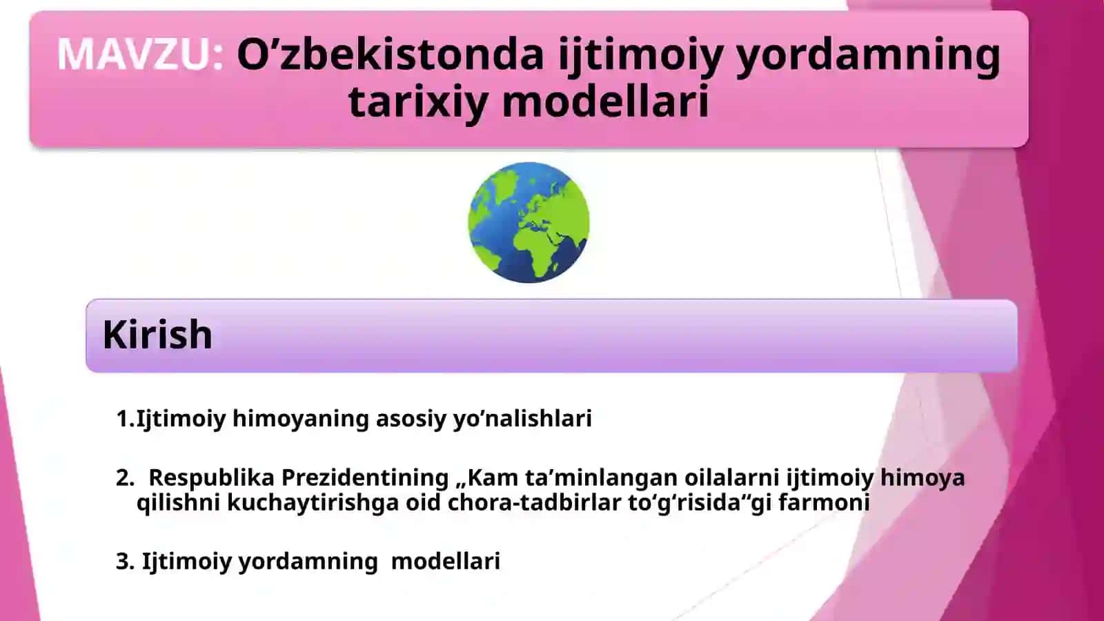 O’ZBEKISTONDA IJTIMOIY YORDAMNING TARIXIY MODELLARI 2