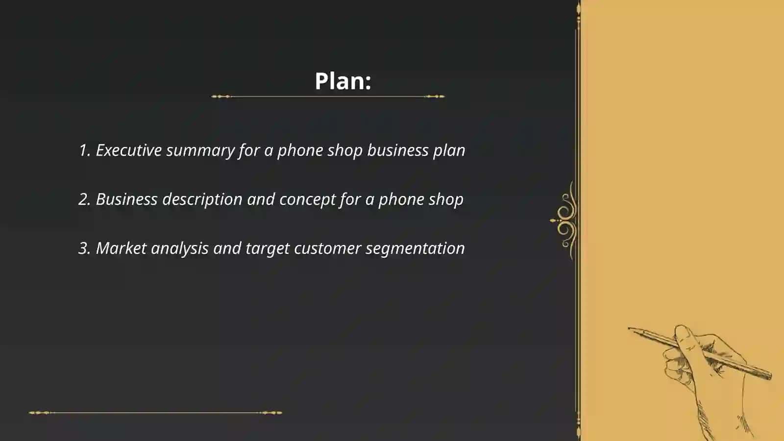 Business Plan about Phone Shop 2