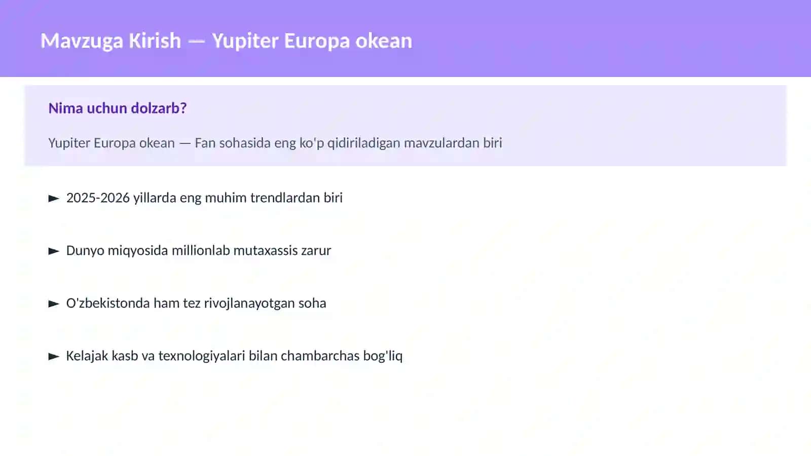 KOSMOSNI TADQIQ 2