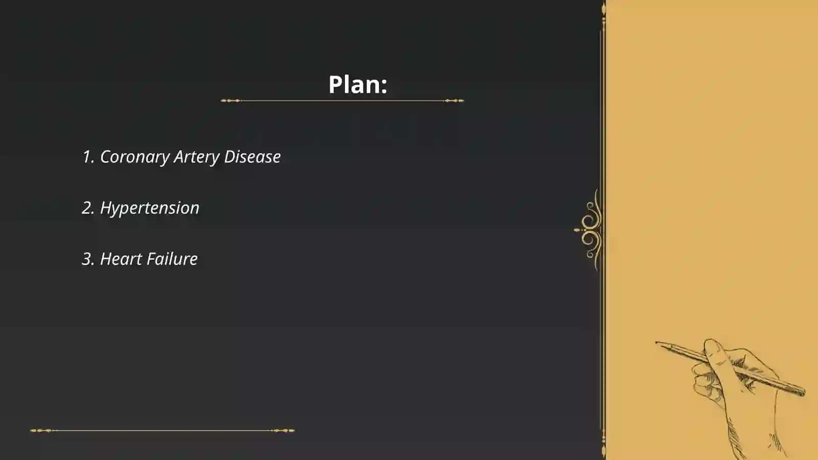 The diseases of the cardiovascular system 2