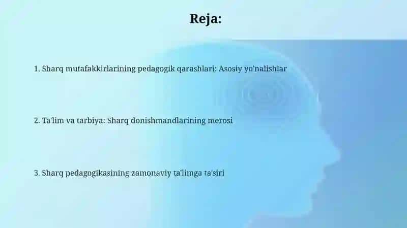 Sharq allomalarining pedagogik qarashlari 2