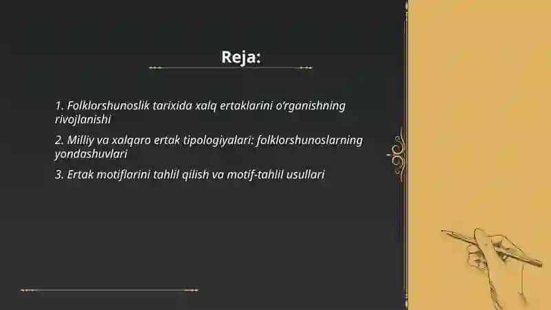 Xalq ertaklarini o‘rganishda folklorshunos olimlarning faoliyati 2