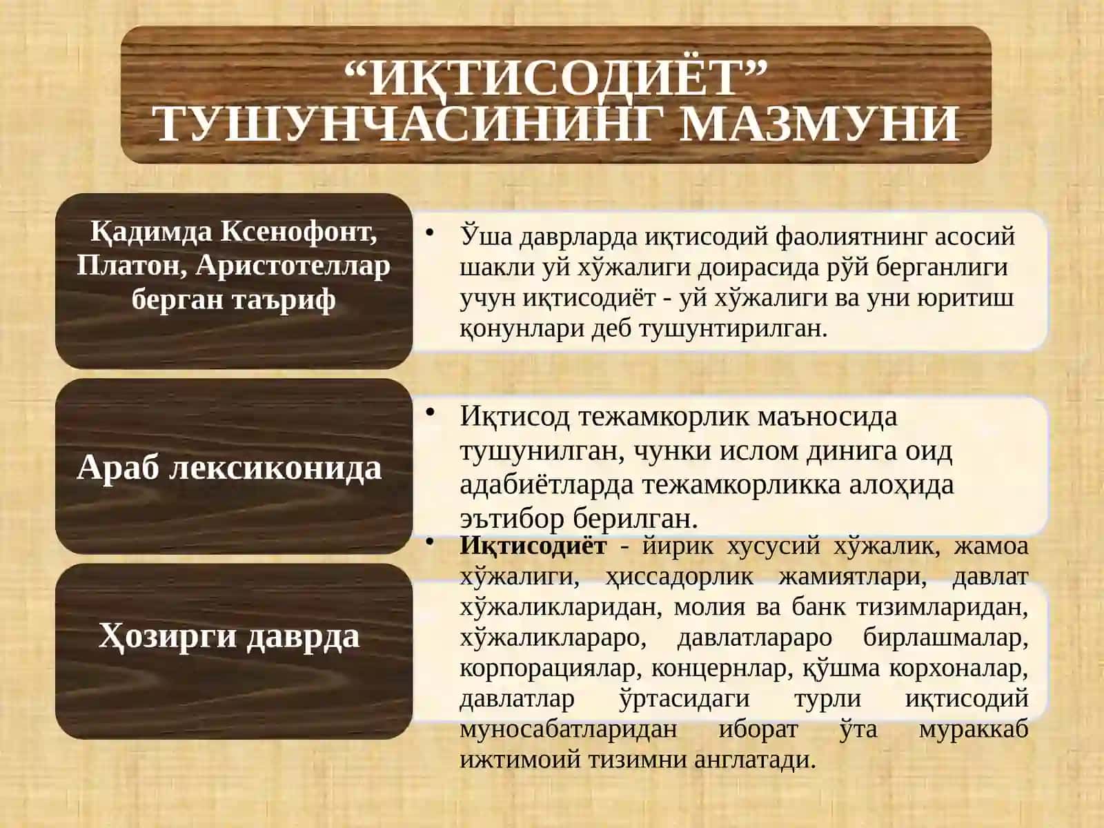 Макроиқтисодиёт 2
